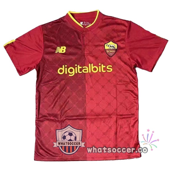 AS Roma Home Soccer Jerseys Red 2022-2023