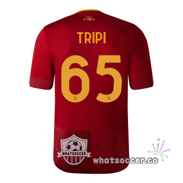 AS Roma (TRIPI 65) Home Soccer Jerseys Red 2022-2023