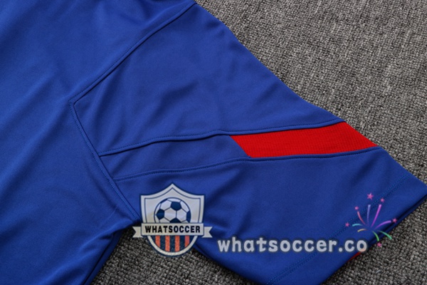 Training Polo Atletico Madrid + Pants Blue 2022-2023