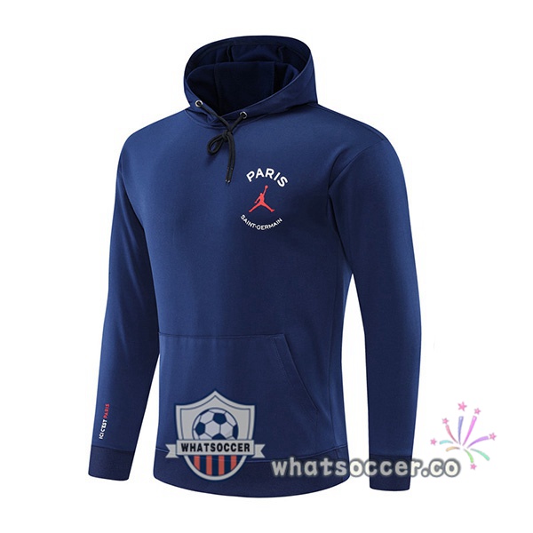JORDAN Paris PSG Hooded Sweater Blue 2022-2023