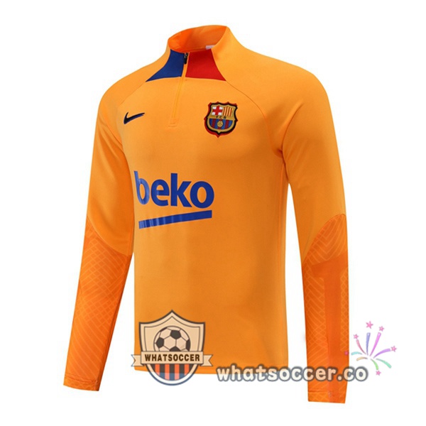 FC Barcelona Soccer Sweater Yellow 2022-2023