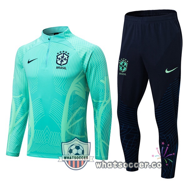 Brazil Green Tracksuit 2022-2023