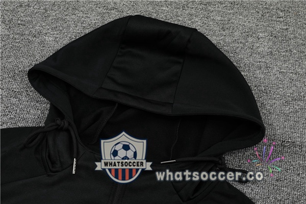 Paris PSG Black Hooded Jacket 2022-2023