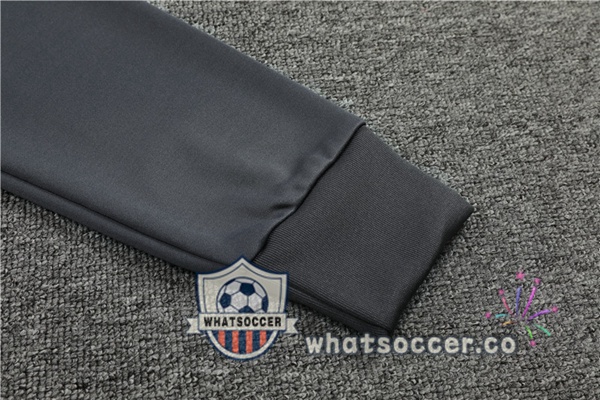 Paris PSG Gray Hooded Jacket 2022-2023