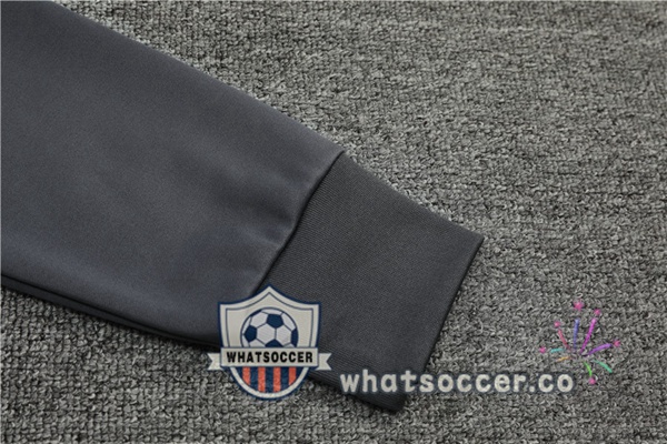 Paris PSG Gray Hooded Jacket 2022-2023