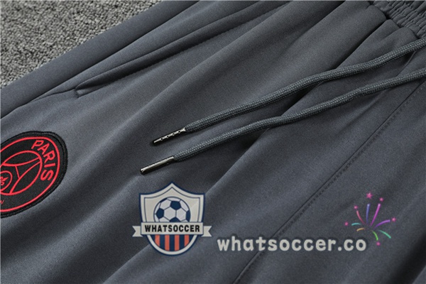 Paris PSG Gray Hooded Jacket 2022-2023