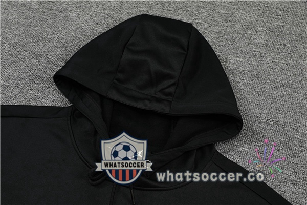 JORDAN Paris PSG Black Hooded Jacket 2022-2023