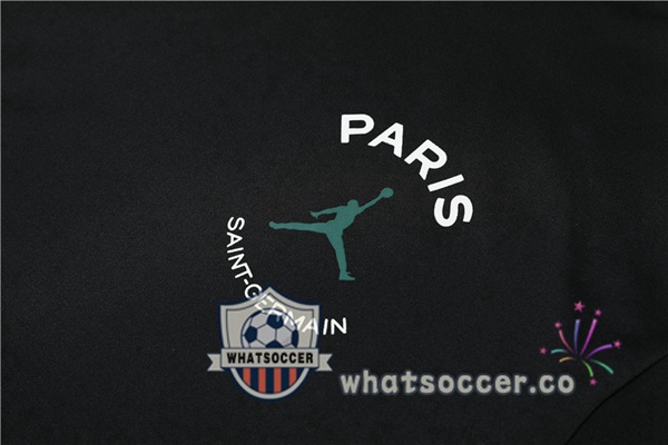 JORDAN Paris PSG Black Hooded Jacket 2022-2023