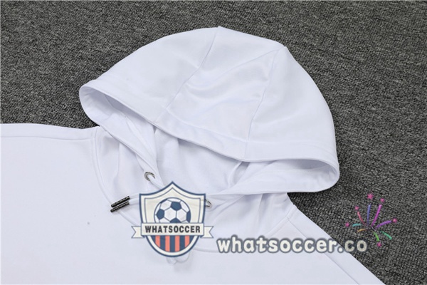 JORDAN Paris PSG White Hooded Jacket 2022-2023