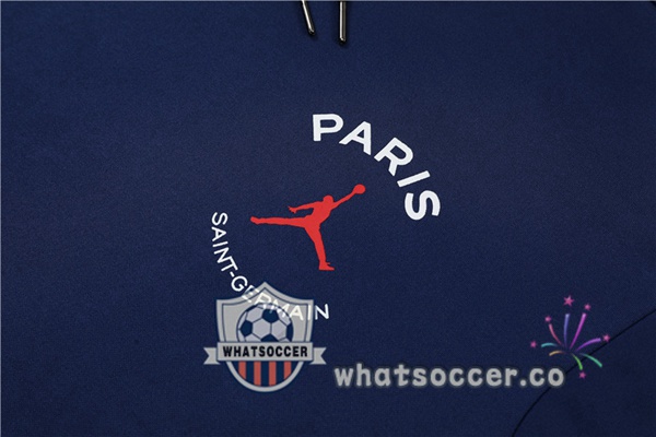 JORDAN Paris PSG Blue Hooded Jacket 2022-2023
