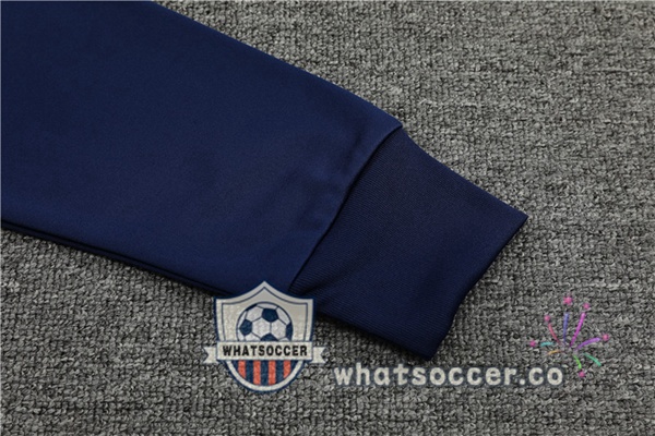 JORDAN Paris PSG Blue Hooded Jacket 2022-2023
