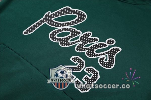 JORDAN Paris PSG Green Hooded Jacket 2022-2023