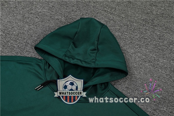JORDAN Paris PSG Green Hooded Jacket 2022-2023