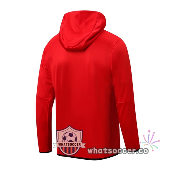 Portugal Red Hooded Jacket 2022-2023