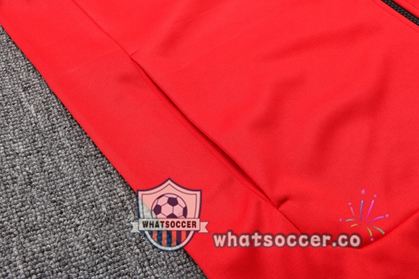 Atletico Madrid Red Hooded Jacket 2022-2023