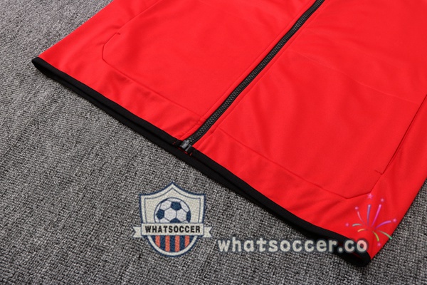 FC Barcelona Red Hooded Jacket 2022-2023