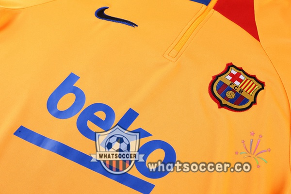 FC Barcelona Yellow Tracksuit 2022-2023