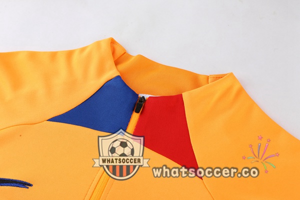 FC Barcelona Yellow Tracksuit 2022-2023