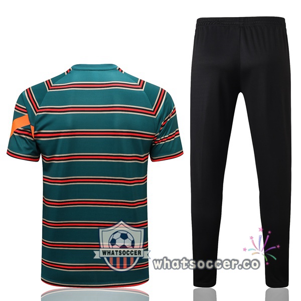 FC Liverpool Training T-Shirts + Pants Green 2022-2023
