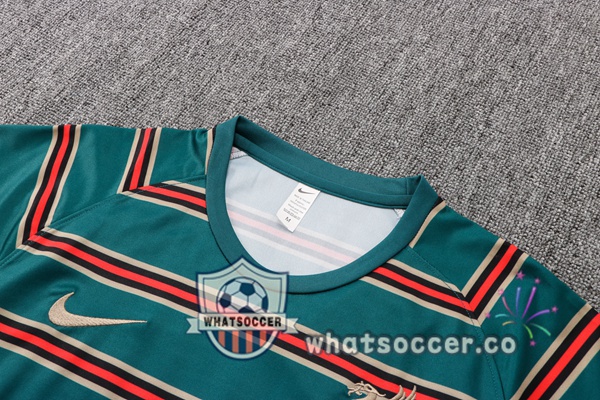 FC Liverpool Training T-Shirts + Pants Green 2022-2023
