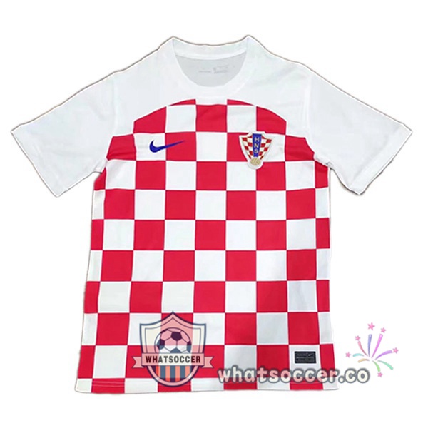 Croatia Home Soccer Jerseys White Roug Leak Version 2022-2023