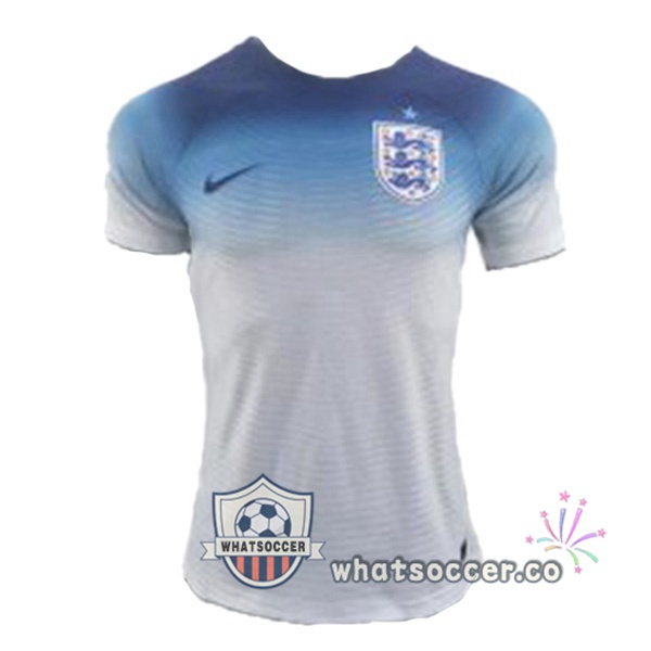 England Home Soccer Jerseys White Blue Leak Version 2022-2023