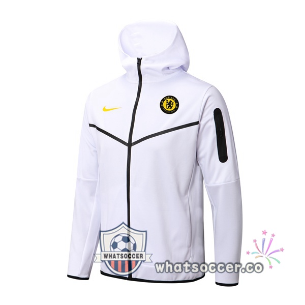 FC Chelsea Hooded Jacket White 2022-2023