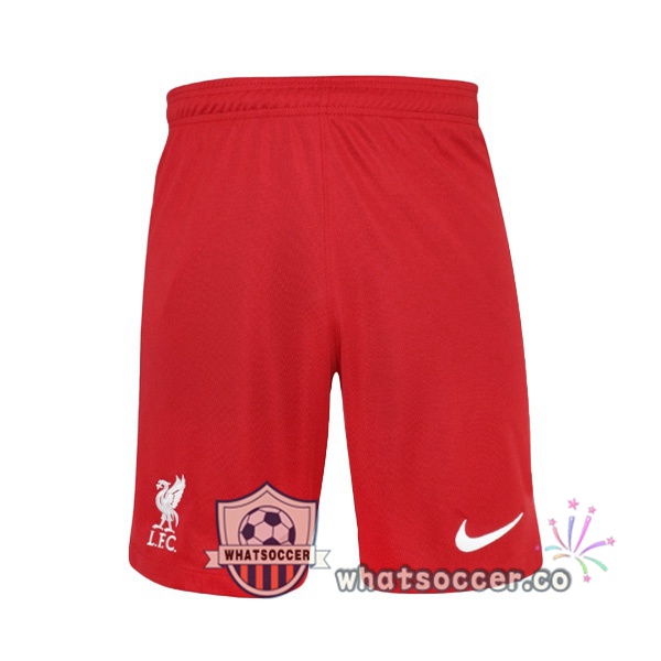 FC Liverpool Home Soccer Shorts Red 2022-2023