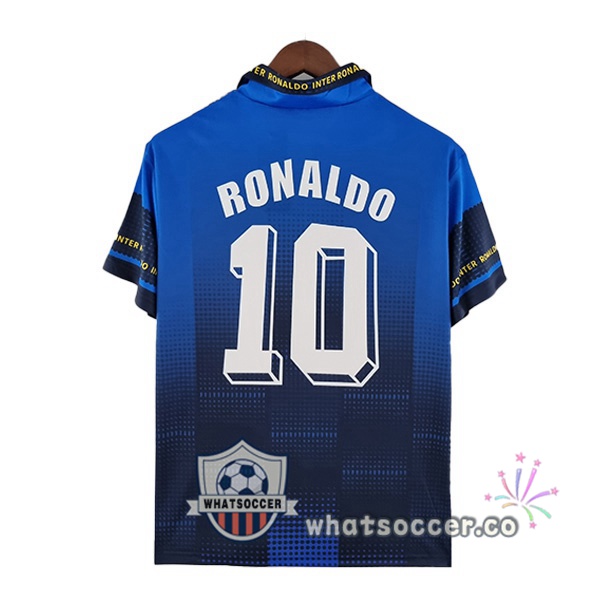 Inter Milan Ronaldo Retro Blue 1997-1998