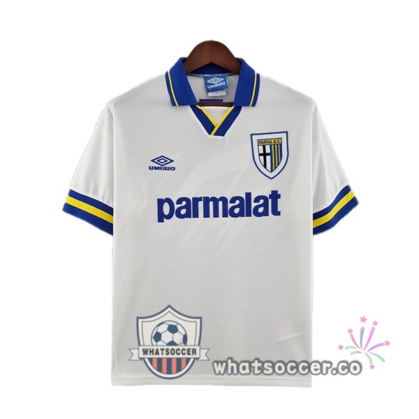 Parma Calcio Retro Away Soccer Jerseys White 1993-1995