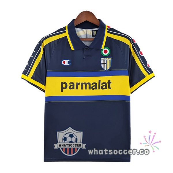 Parma Calcio Retro Away Soccer Jerseys Blue 1999-2000