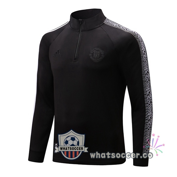 Manchester United Soccer Sweater Black 2022-2023