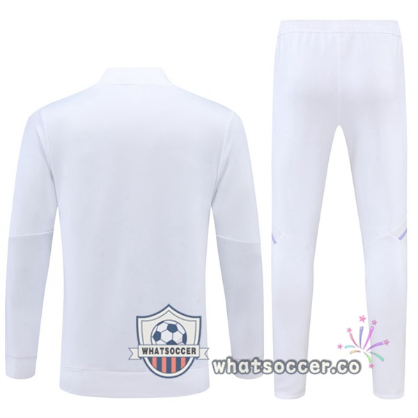 Real Madrid White Jacket 2022-2023