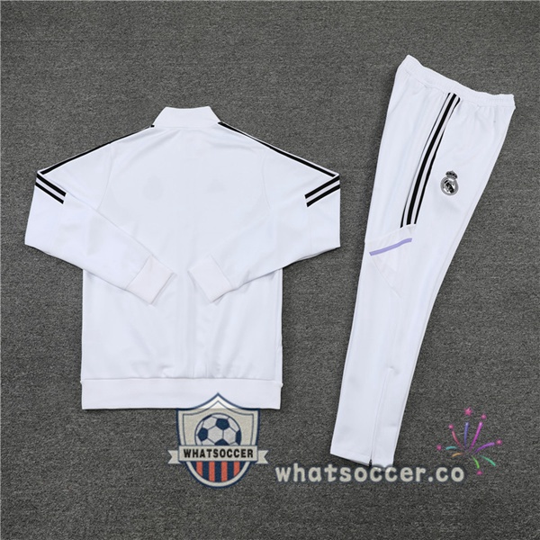 Real Madrid White Jacket 2022-2023