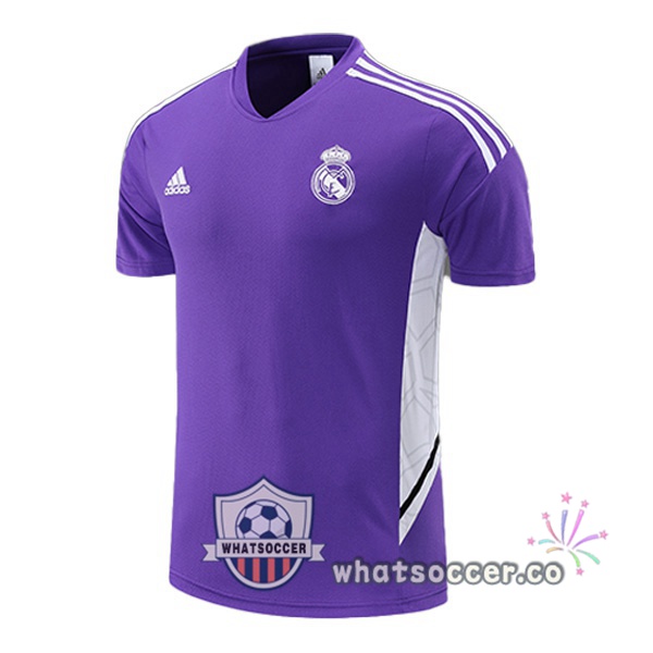 Real Madrid Training T-Shirts Purple 2022-2023