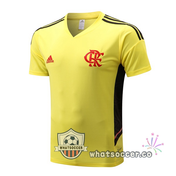 Flamengo Training T-Shirts Yellow 2022-2023