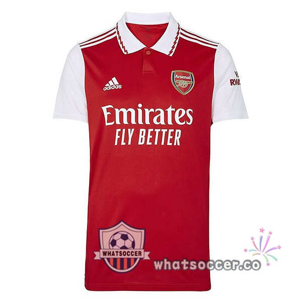 Arsenal Home Soccer Jerseys Red White 2022-2023