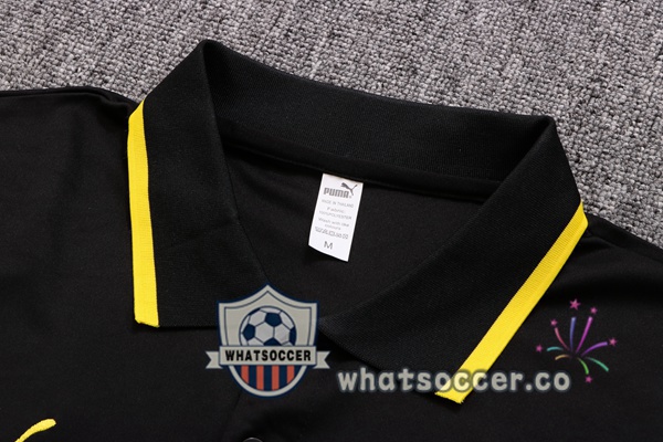 Training Polo Dortmund BVB + Pants Black 2022-2023