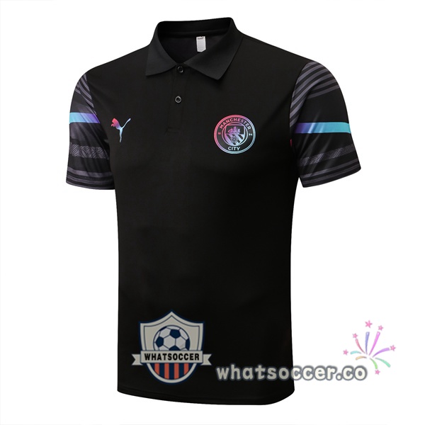 Training Polo Manchester City Black 2022-2023