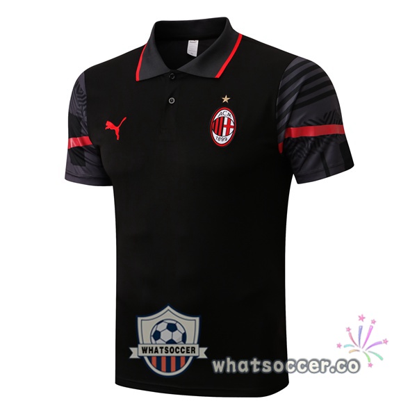 Training Polo AC Milan Black 2022-2023