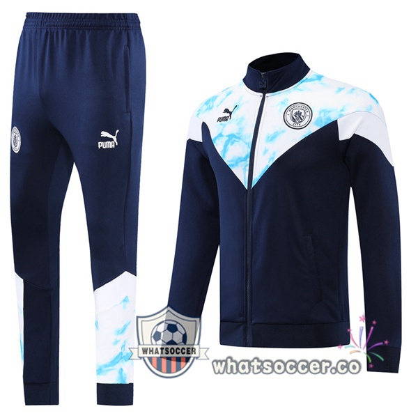 Manchester City Blue Royal Jacket 2022-2023