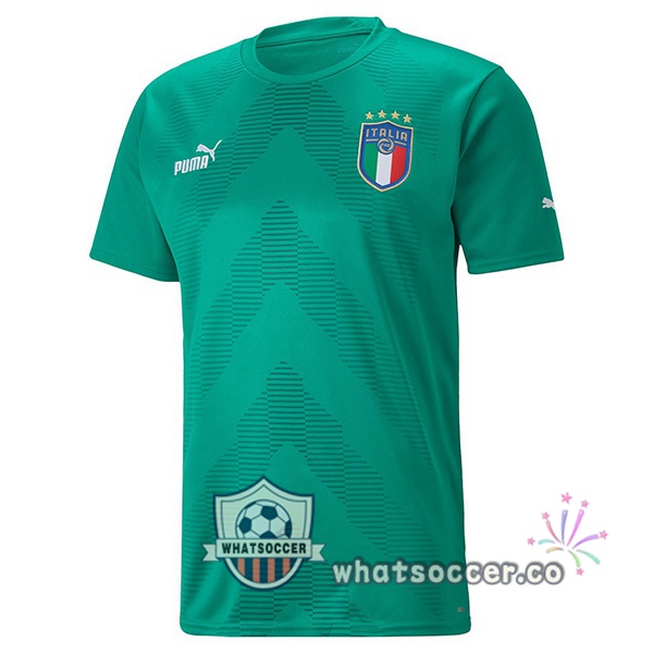 Italy Goalkeeper Soccer Jerseys Green 2022-2023