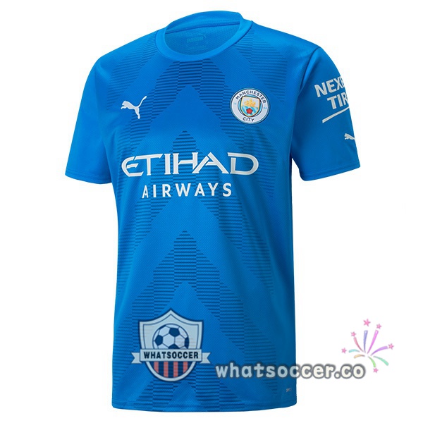 Manchester City Goalkeeper Soccer Jerseys Blue 2022-2023
