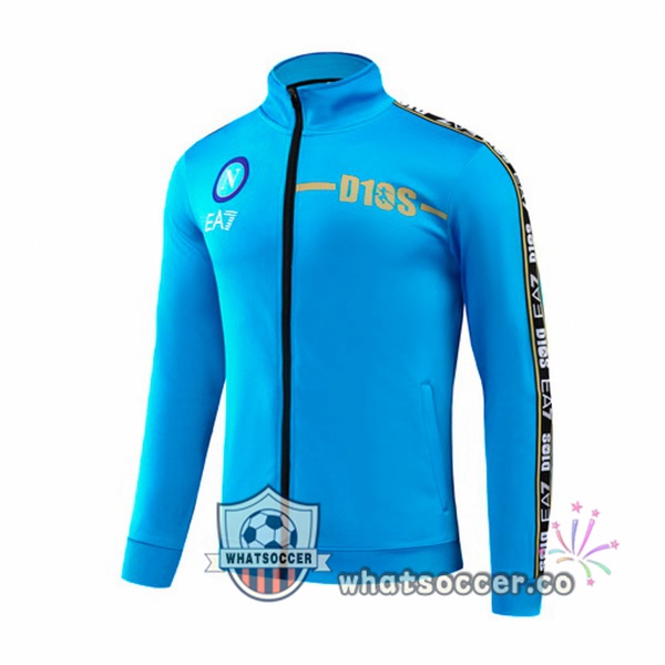 SSC Napoli Soccer Jacket Blue 2022-2023