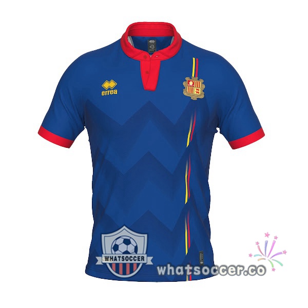 Andorra Away Soccer Jerseys Blue 2022-2023
