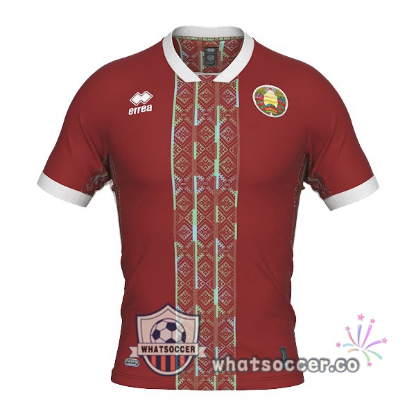 Belarus Home Soccer Jerseys Marron 2022-2023