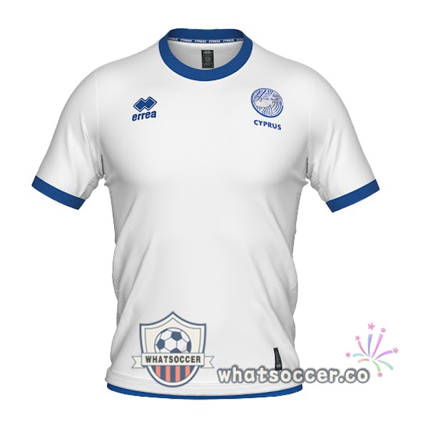 Cyprus Away Soccer Jerseys White 2022-2023