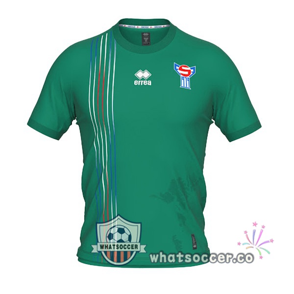 Faroe Islands Third Soccer Jerseys Green 2022-2023