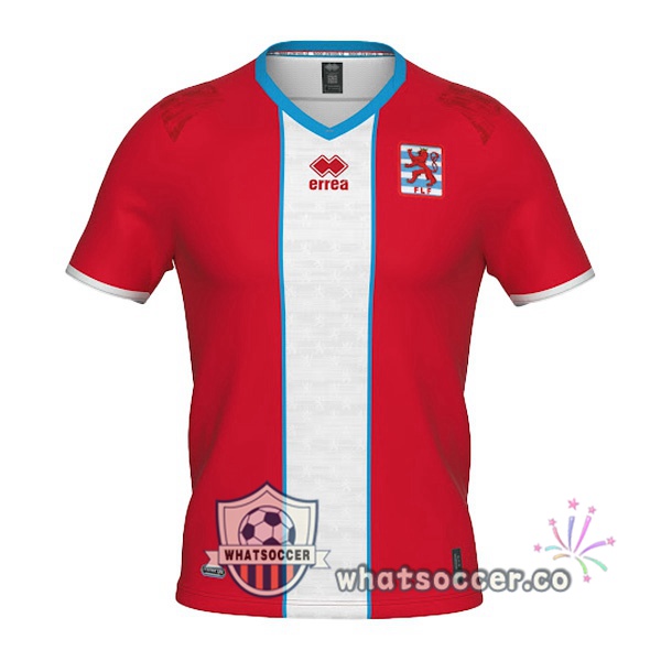 Luxembourg Home Soccer Jerseys Red White 2022-2023
