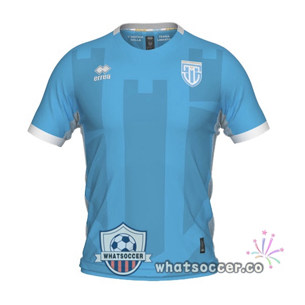 Saint-Marin Home Soccer Jerseys Blue 2022-2023